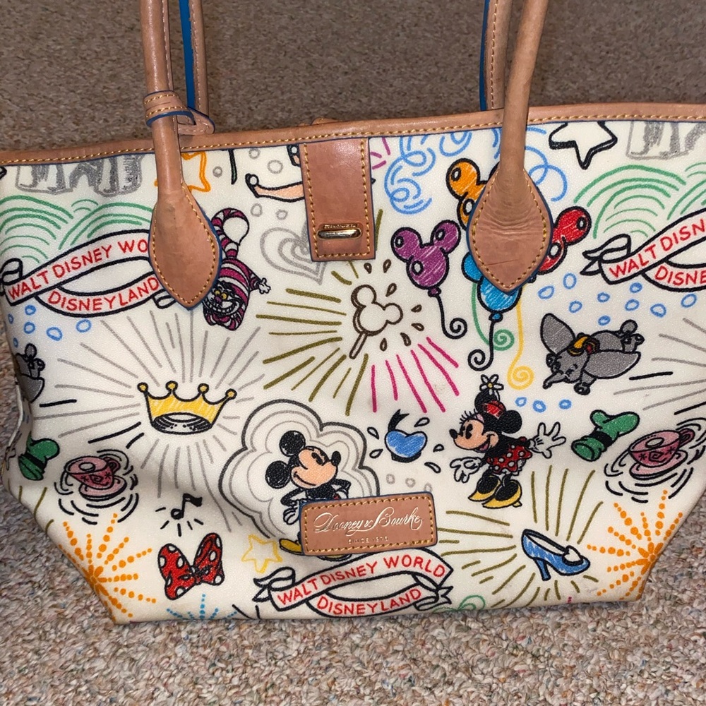 Dooney & Bourke original Sketch Disney Park tote